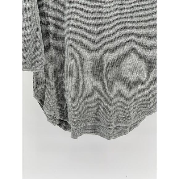 MICHAEL MICHAEL KORS Women’s Light Gray Scoop-Neck Long Sleeve Tunic Sweater SZM - Picture 7 of 10